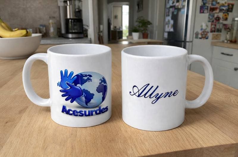 Caneca Personalizada Acesurdes - Frente